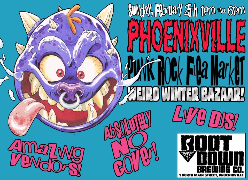 Phoenixville PRFM Weird Winter Bazaar!