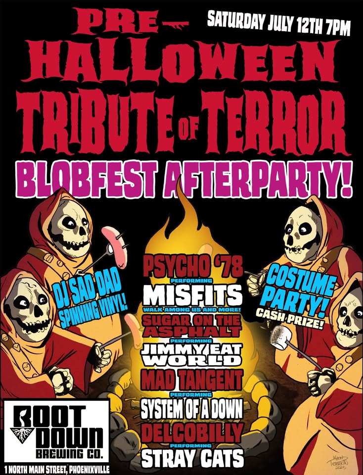 Pre-Halloween Tribute of Terror Blobfest Afterparty!
